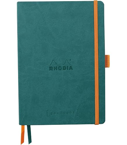 Amazon.com : Rhodia Goalbook Journal, A5, Dotted - Sapphire Blue