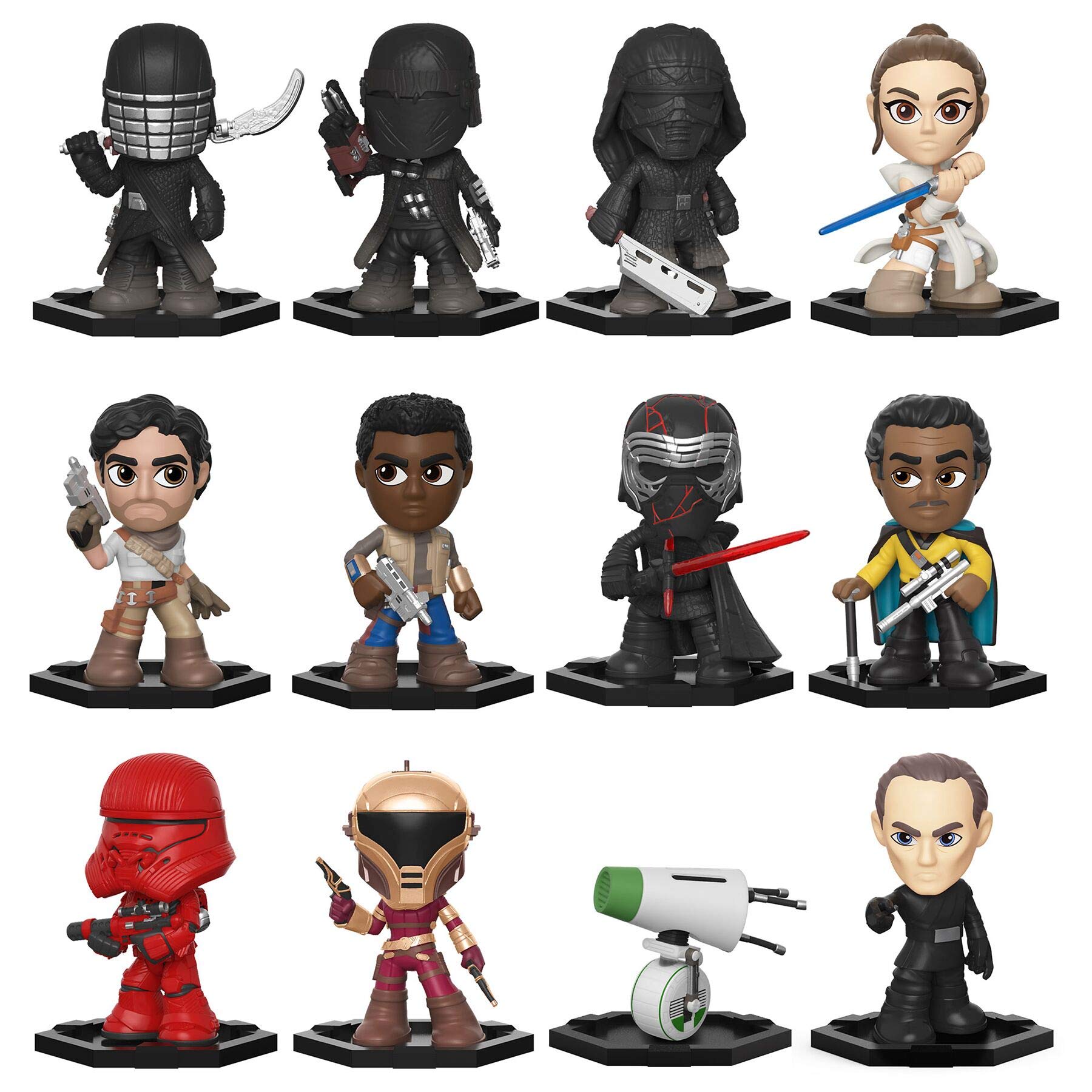 Funko Mystery MInis: Star Wars Ep 9 Mini Figures (1 piece) Bobble-Head Figures