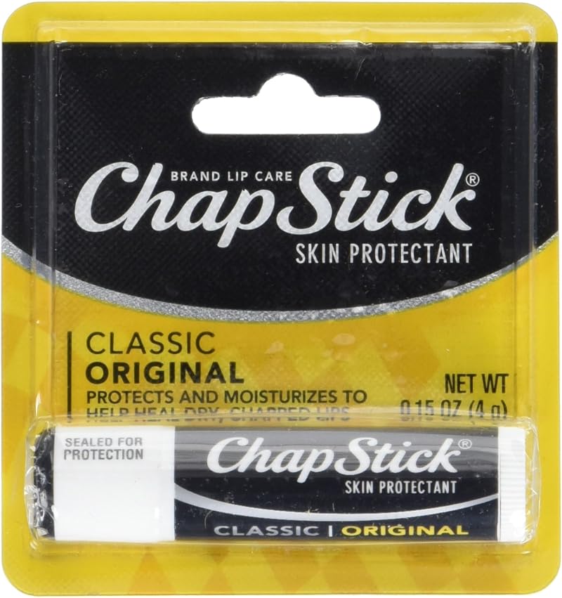 ChapStick Classic Original Lip Balm for Dry Skin - Hydrating Formula