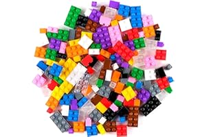 Classic Bricks 156 Piece Set by Strictly Briks | Building Brick Set | 100% Compatible with All Major Brands | 4 Different Sha