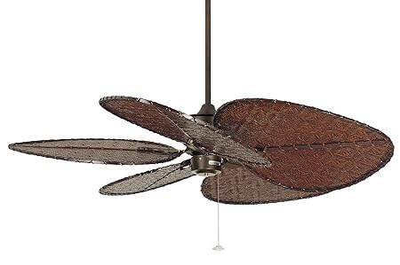 Casa Bruno Ceiling Fan Islander The Classic Rust With Natural