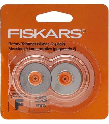 Fiskars TripleTrack Klingen Ersatz - Titan Schneideklingen Style I 2 Stück