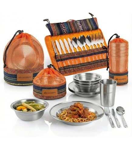Amazon.com : GSI Outdoors Cascadian 4 Person Table Set (Red