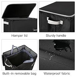 Airensky Double Laundry Hamper Collapsible Laundry