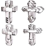 Cross Cookie Cutter Set - 12 Piece - 4 Different