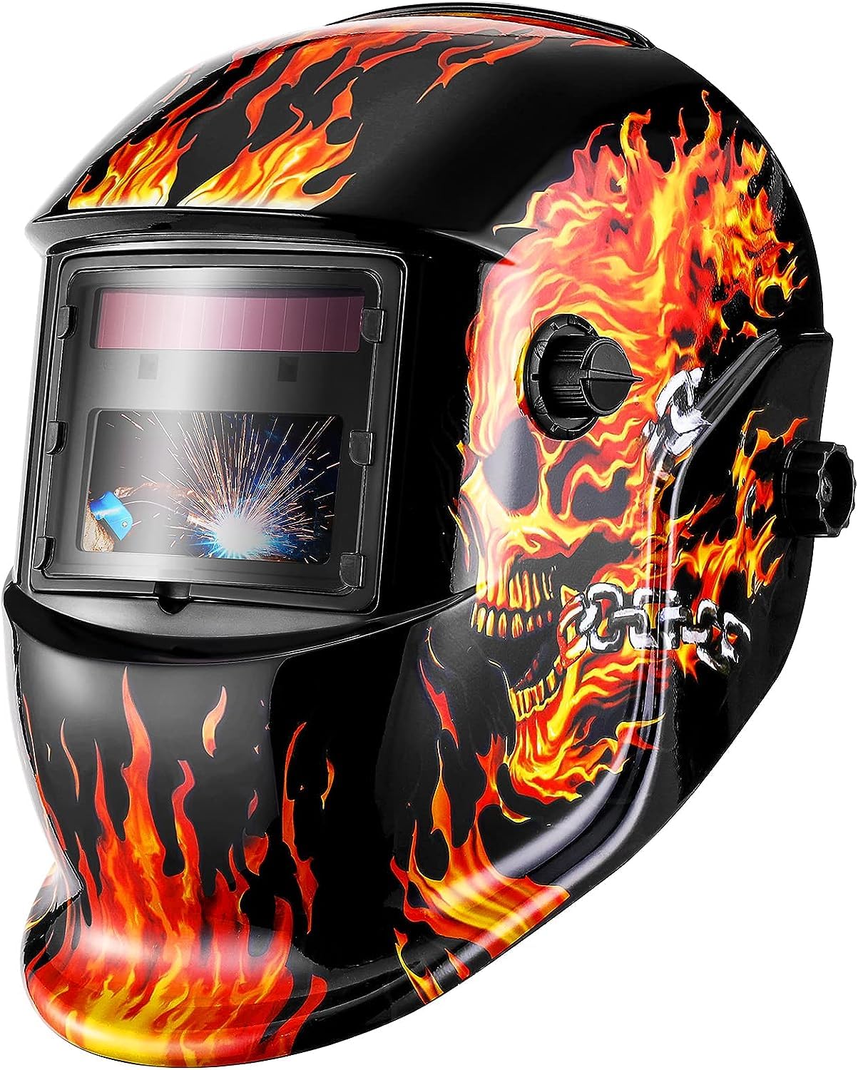 Welding Mask: DEKO Welding Helmet Auto Darkening, True Color Solar, Welding safety Mask Auto Darkening, Welders Fashion Mask, Welding Helmets