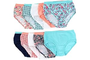Brief - 10 Pack - Purple/Blue/White