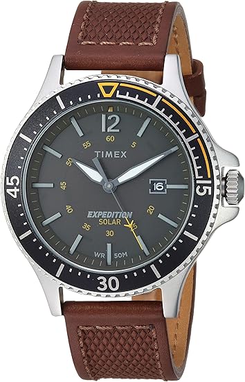 timex expedition mf13 leather strap buy online