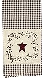 Stars And Berries Patch Country Towel