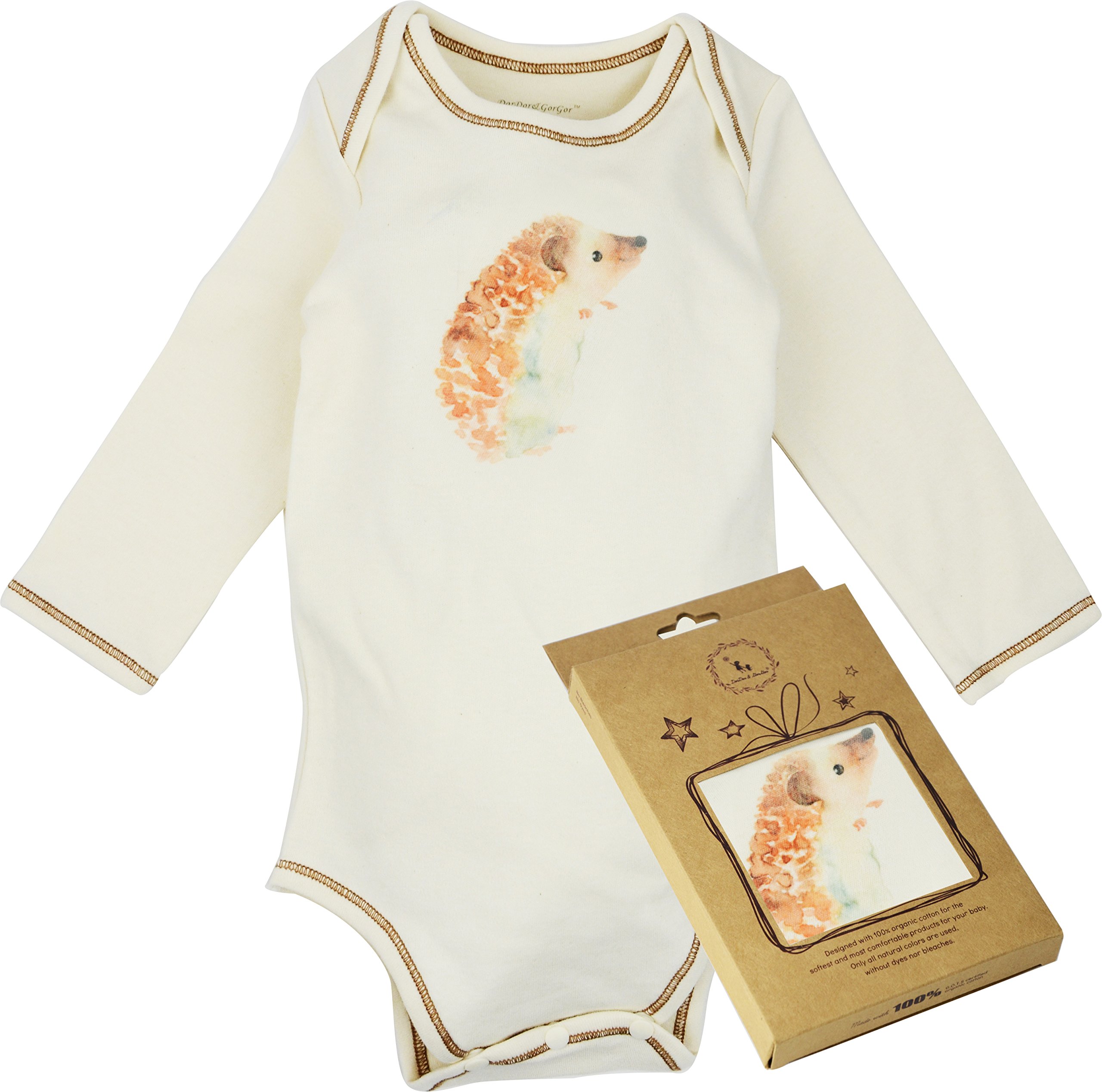 organic cotton long sleeve onesies