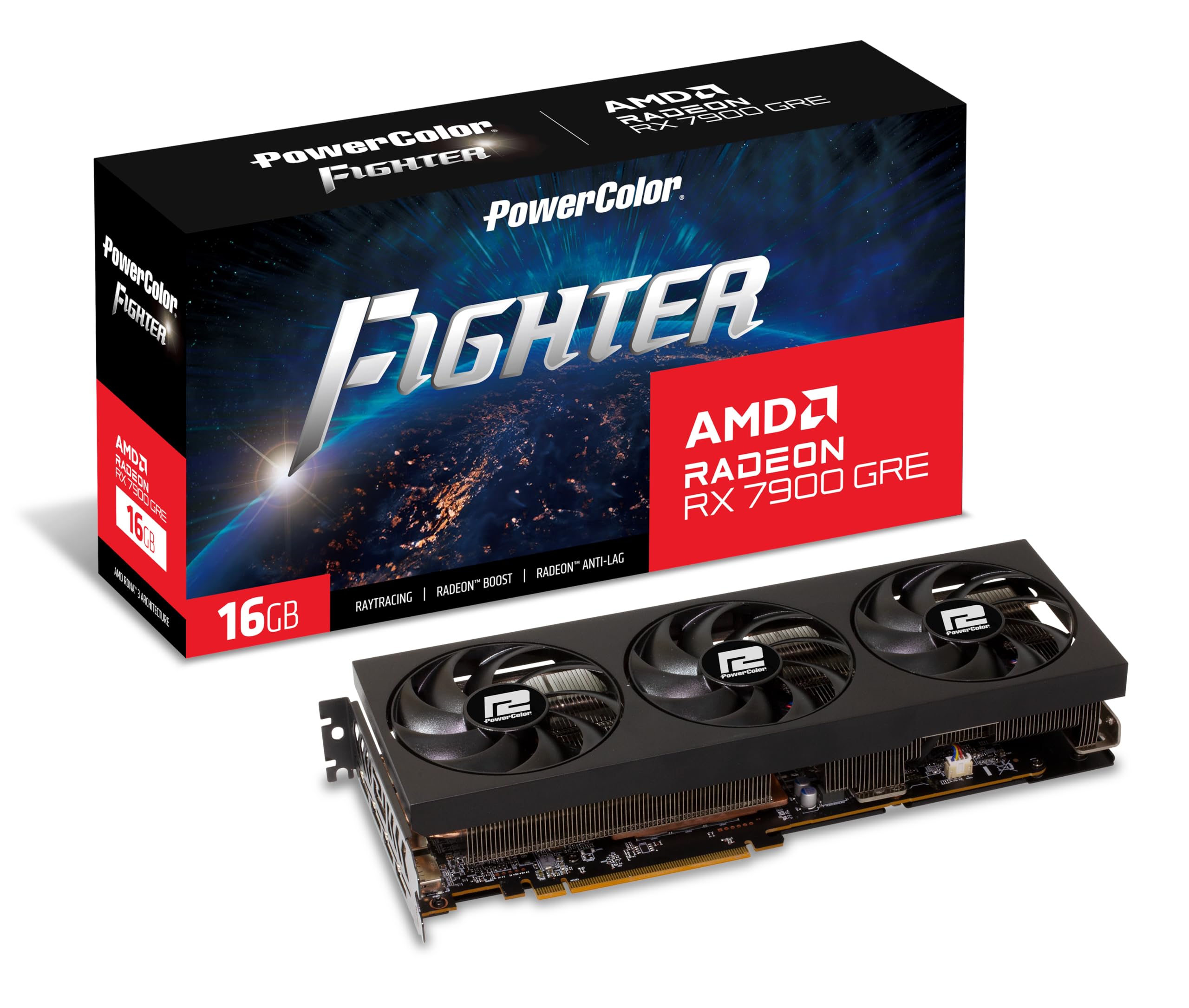 PowerColor Fighter AMD Radeon RX 7900 GRE Graphics
