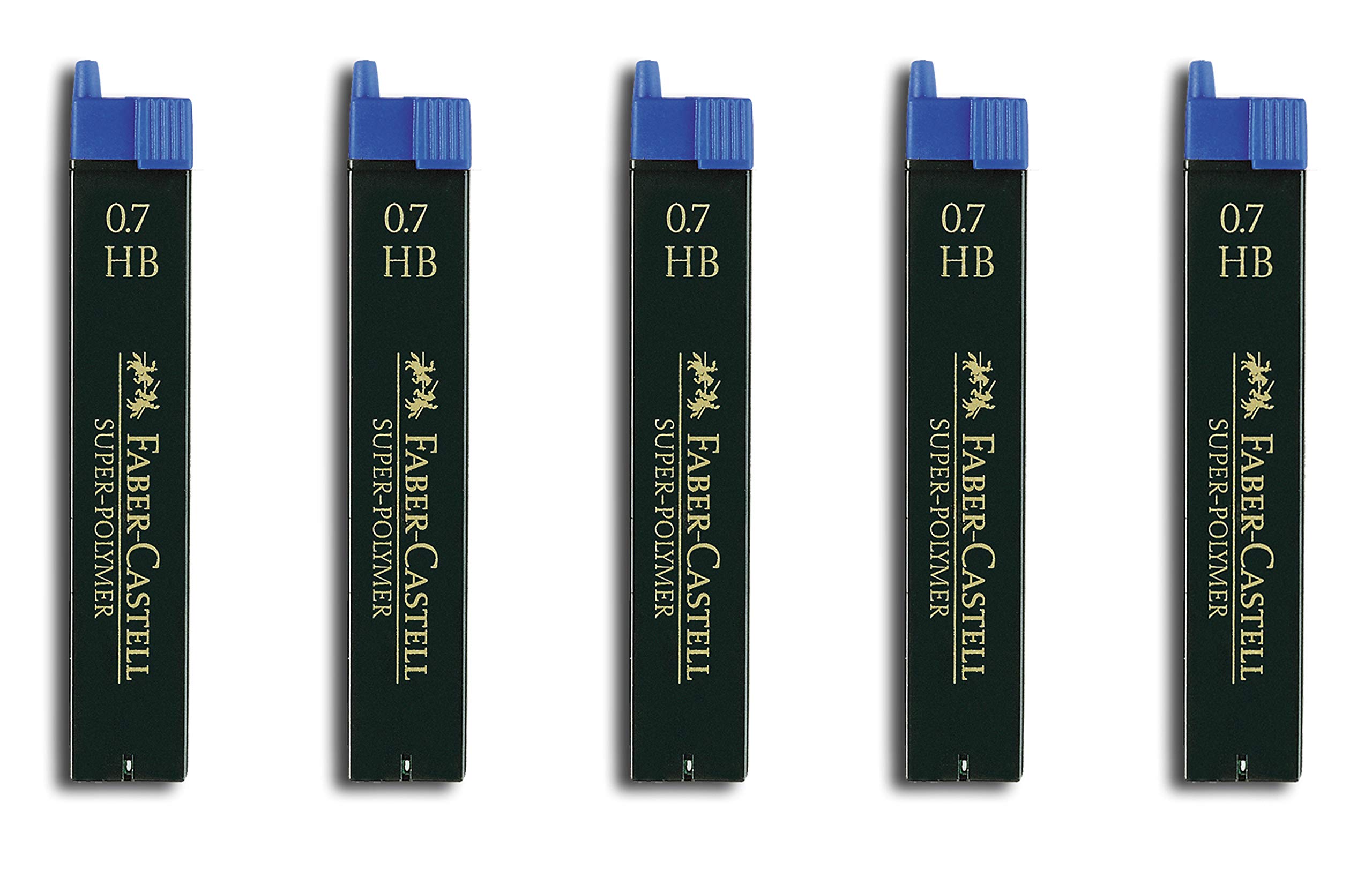 Faber-Castell 120700 Fine Leads 0.7 mm HB (5)aa