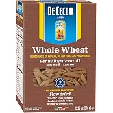 De Cecco Whole Wheat Pasta, Penne Rigate No.41, 13.25 Ounce