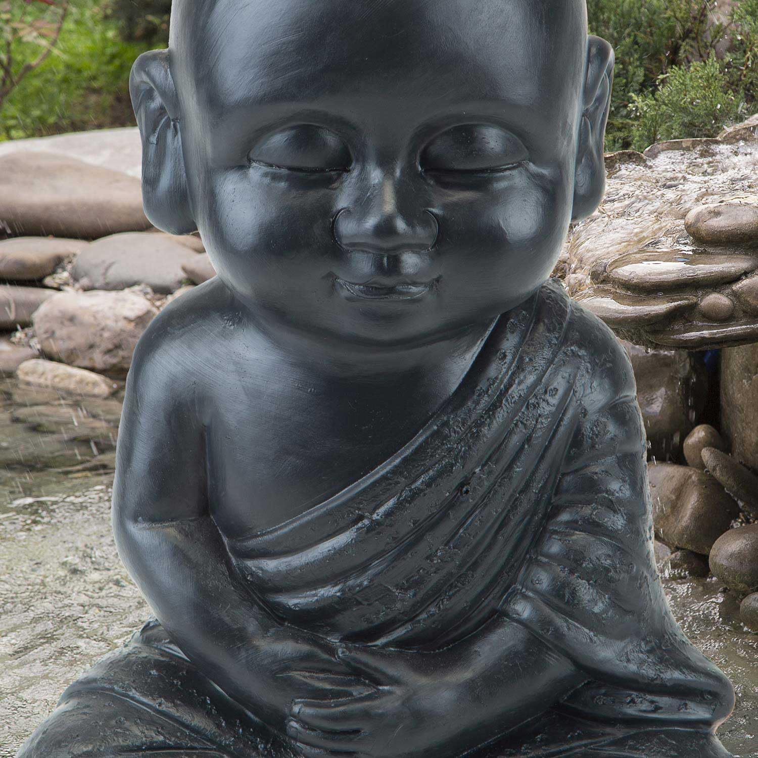 PMS VFM - Zen Garden Child Buddha 12" Ornament