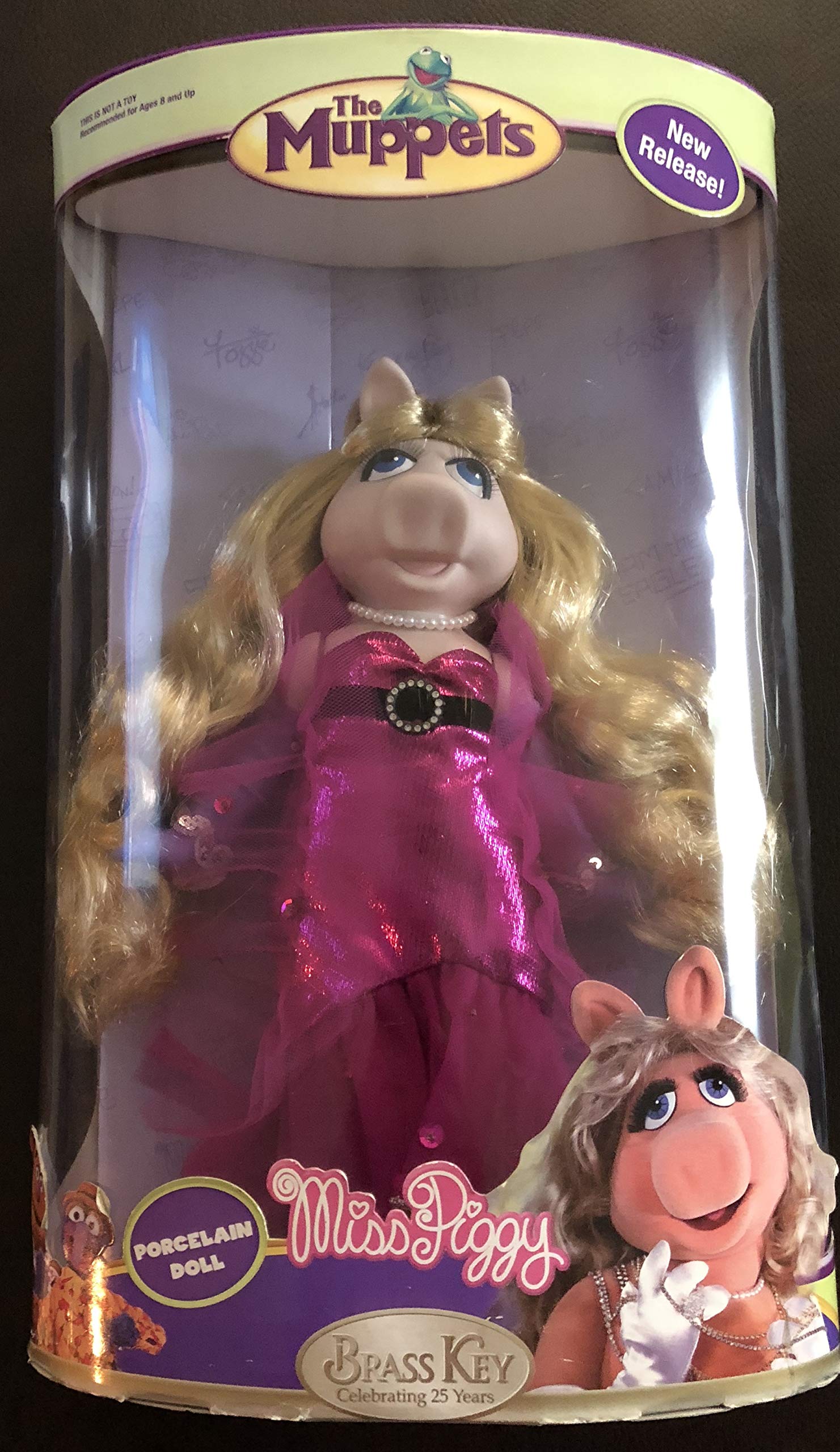 miss piggy porcelain doll