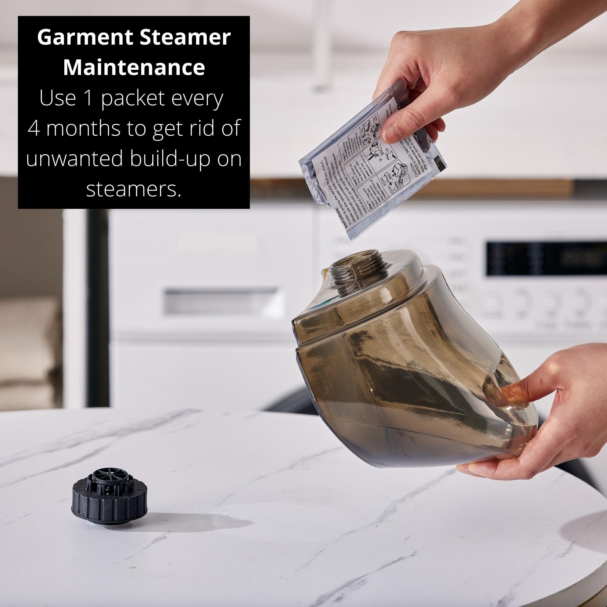 SALAV® Heavy Duty Commercial Garment Steamer Accessories Set – Includes Mini Ironing Board, Steam Mitt, 3-Piece Descaler Packets, and Storage Bag – Ideal for Professional & Home Use