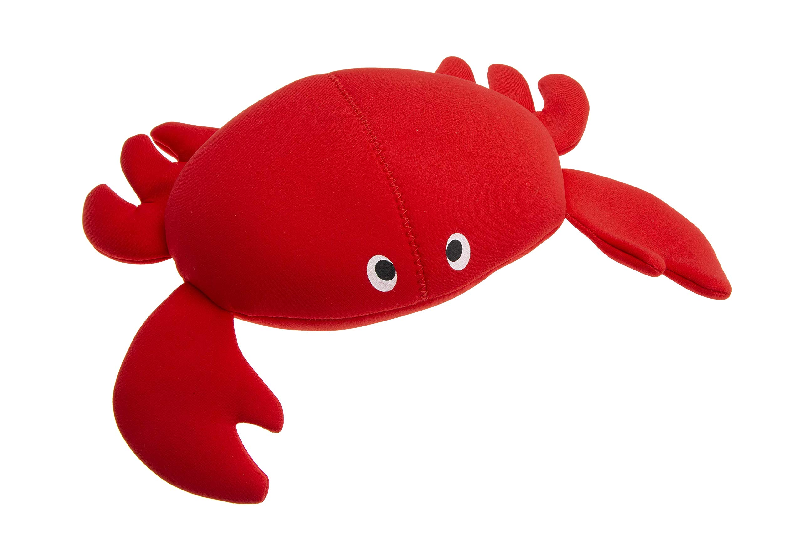 Karlie Crabsy Neoprene Dog Toy Length 30 cm Width 23 cm Height 9 cm Red