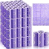 Wowangce 1500 Count Diaper Disposable Bags for Baby Diaper Sacks Baby Powder Scent Disposal or Pet Waste Bags, 100 Rolls(Purple)