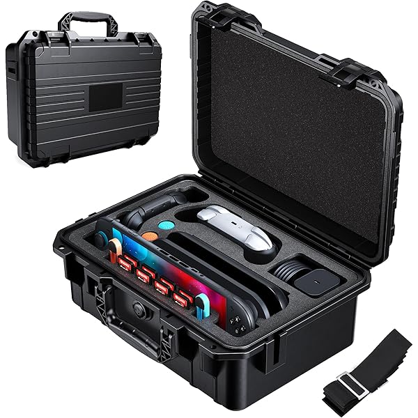 Amazon.com: Switch 2 Super Hard Carrying Case, WAXITY Travel Case