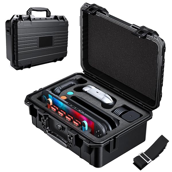 AUARTE [SUPER HARD CARRYING CASE FOR NINTENDO SWITCH...
