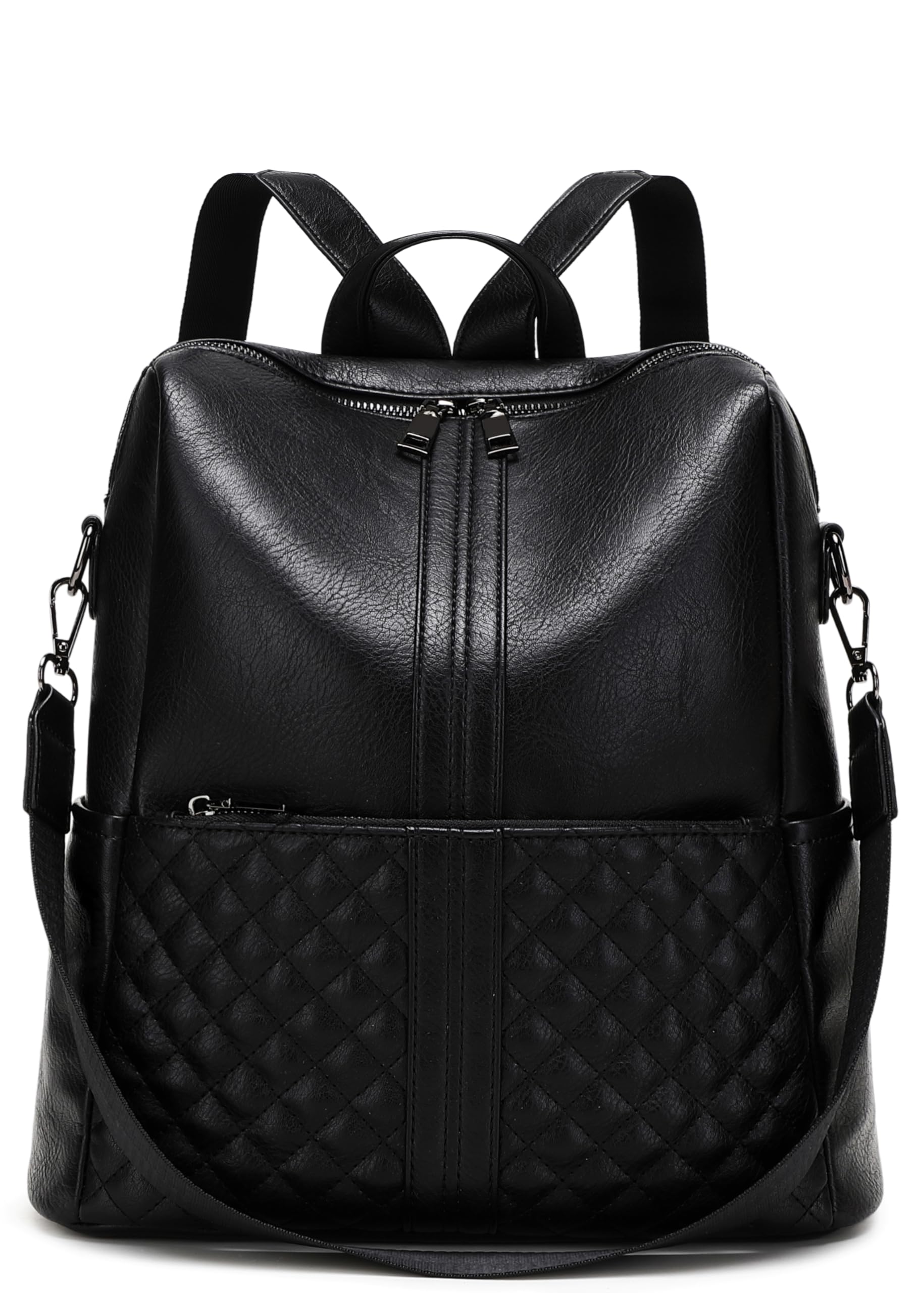 Photo 1 of (USED/FAIR) (BAGGED) sqlp Daily Use Backpack Purse for Women Vegan Leather Travel Back Pack Fashion Multipurpose Design Shoulder Bags Handbag