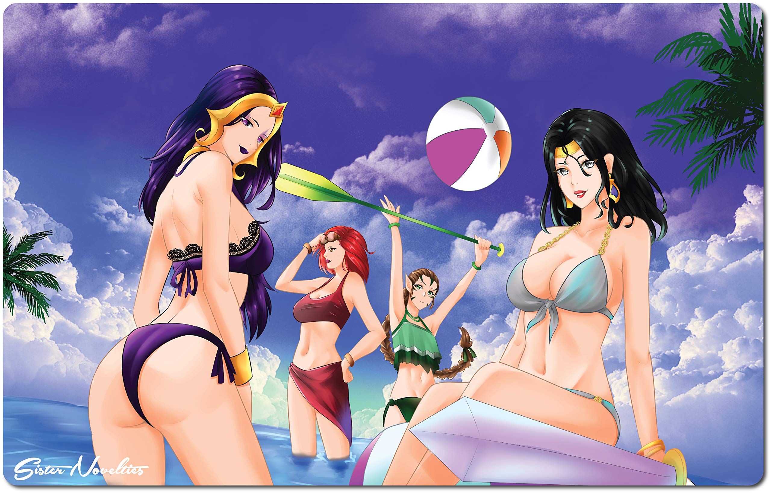 MTG Playmat (Anime Playmat with Playmat Tube Storage) TCG Playmat Thick