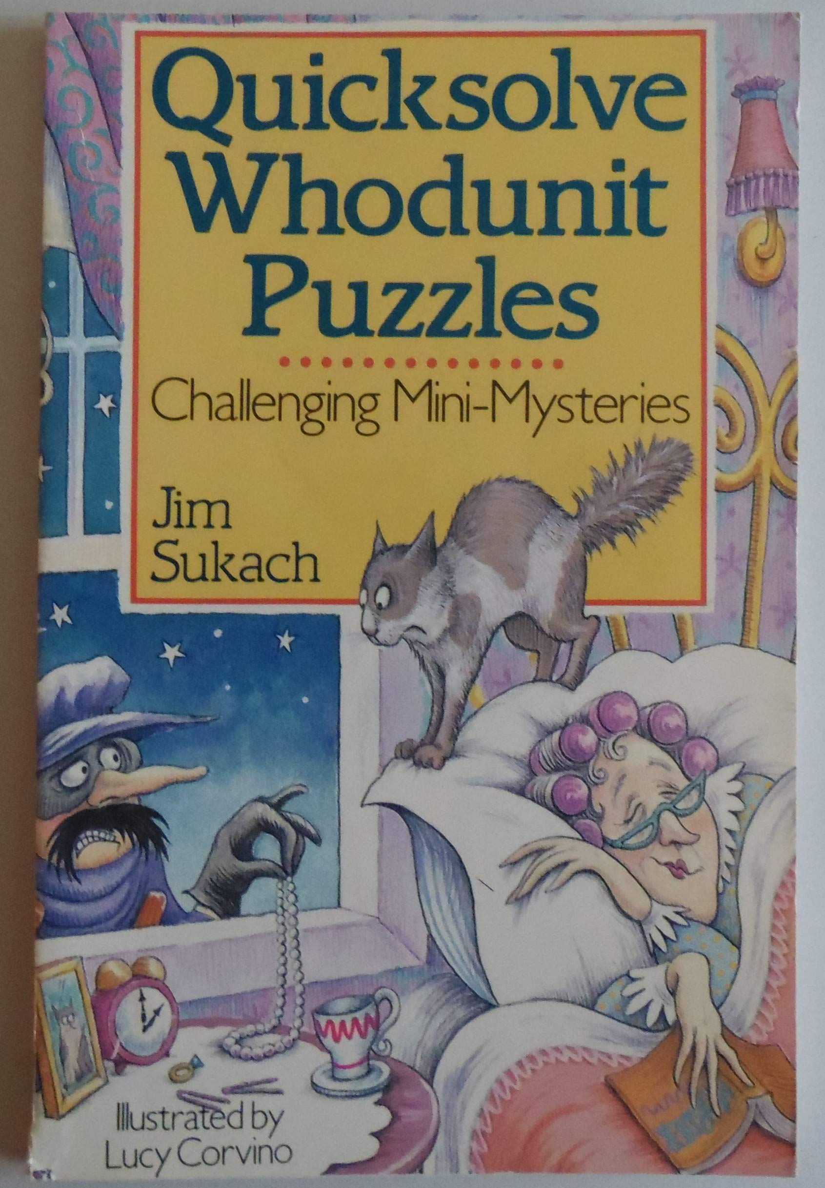 Quicksolve Whodunit Puzzles: Challenging