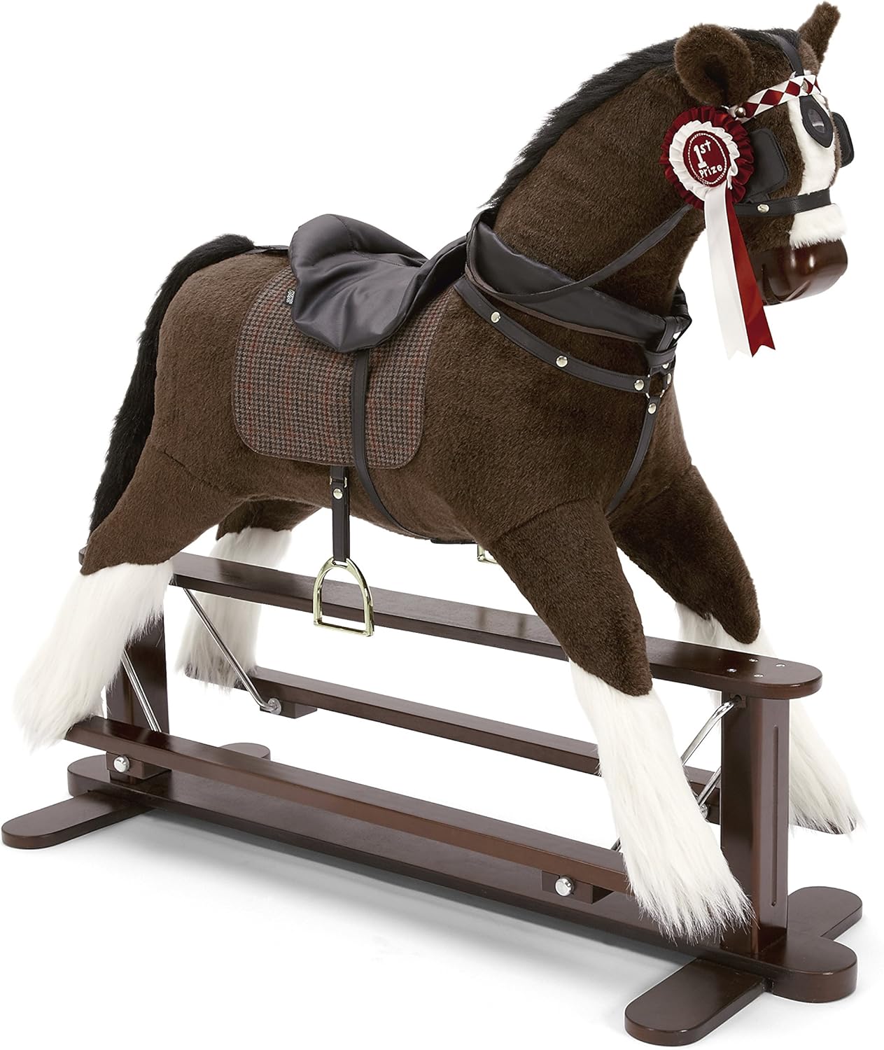 mamas and papas rocking horse with wheels