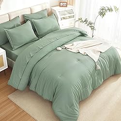 Litanika Comforter California King Size Set Sage
