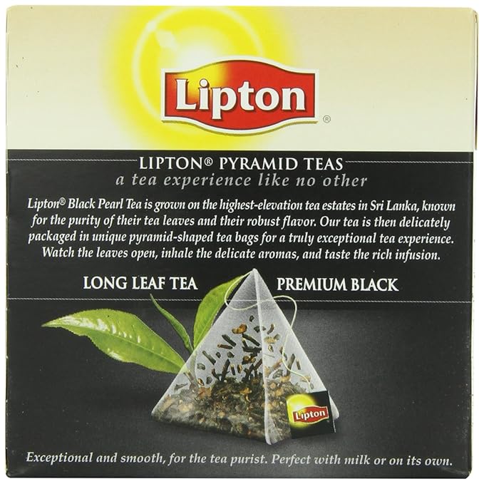 lipton pyramid tea bags discontinued