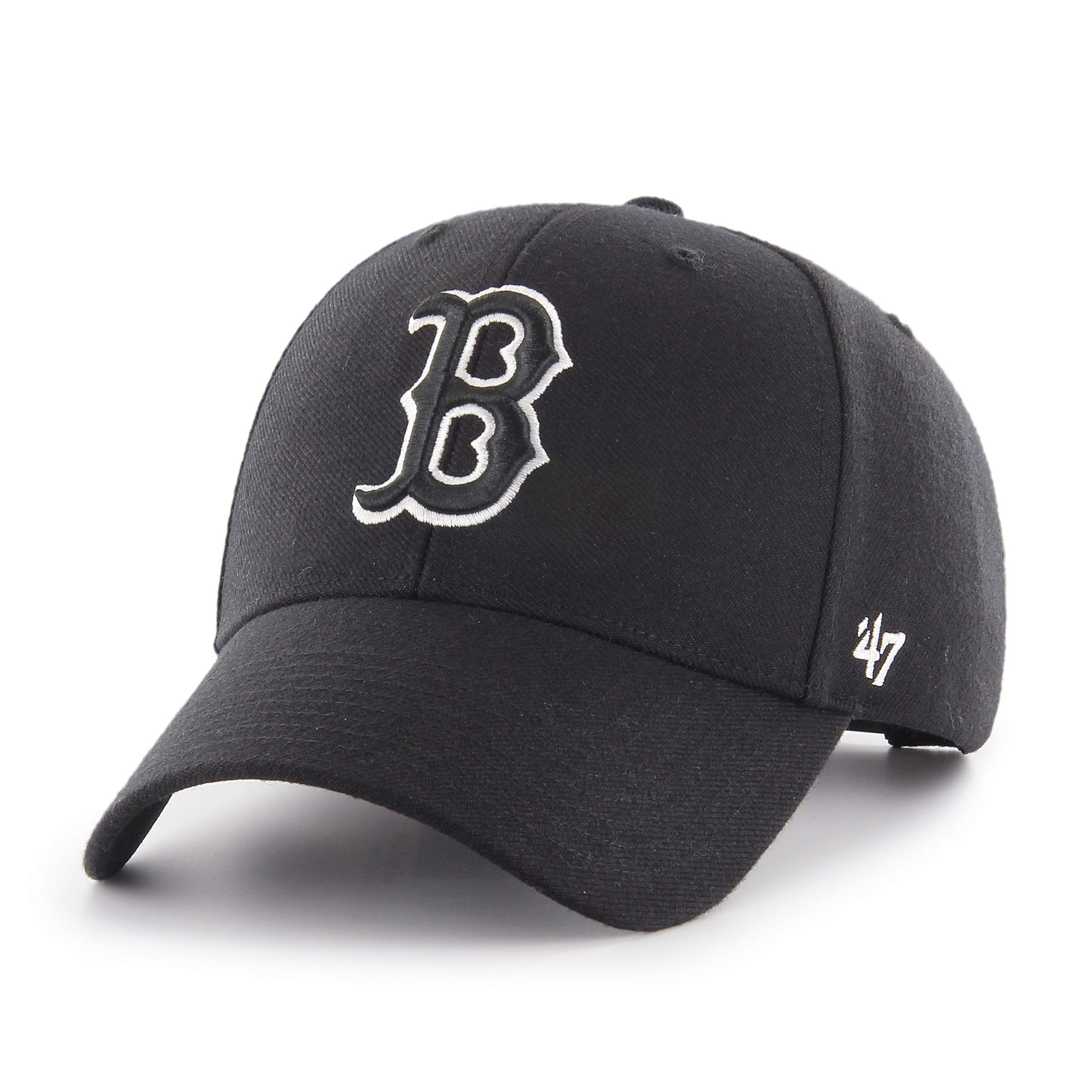 47 Boston Red Sox Black MLB Most Value P. Snapback Cap - One-Size