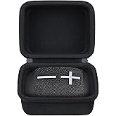 Elonbo Carrying Case ​for Ultimate Ears WONDERBOOM 4/3/2 Portable Outdoor Bluetooth Waterproof Speaker, WONDERBOOM 4 Wireless Speaker Travel Storage Cover, Extra Mesh Pocket Fits Charging Cable,Black