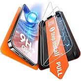 TAURI 2 Pack for Google Pixel 11 Pro Screen Protector, 1-Step Install Clear | Auto Dust Removal, 9H+ Military-Grade Tempered Glass, Bubble-Free Screen Protector for Pixel 11 Pro