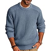 PJ PAUL JONES Mens Sweater Crewneck Knit Sweaters Casual Textured Pullover Sweater