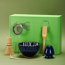 DiDiBirDi Matcha Tea Set 6 Pcs Japanese Matcha Traditional Starter