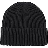 Home Prefer Rib Knit Beanie Hat for Men and Women Cuffed Beanie Winter Hat | Double-Layer Warm,Soft Elasticity,Running Cycling Snowboarding Skiing Hiking Fishing Outdoor