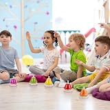 THE TWIDDLERS 8 Rainbow Desk Bells with Songbook Educational Toy view 2