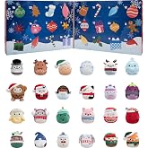 Squishmallows Original 24-Day Micromallows Holiday Plush Advent Calendar