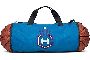 MACCABI ART Official Charlotte Hornets Duffel Bag for Sports/Basketball – Foldable/Extendable
