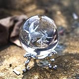 HDCRYSTALGIFTS 60mm Constellation Capricorn Crystal Ball with Stand view 6