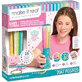 Make It Real: Swift Clicks - Heishi Bracelet Maker - 2047pc, DIY Jewelry Craft Kit, Design &amp; Make 23 Bead Bracelets, Rotate-Click-Wear, Girls Kids 8+