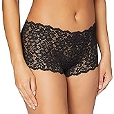 Maidenform womens Underwear Boy Shorts With Cheeky Fit, Cheeky Lace Boyshort Underwear, Best Boy Short Panties