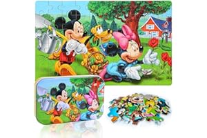 LELEMON Puzzles for Kids Ages 4-6, 60 Piece Puzzles for Kids Ages 3-5 in a Metal Box, Educational Jigsaw Puzzles Childrens Puzzle Games Puzzle Toys for Girls and Boys