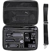 PellKing Waterproof Hard Carrying Case for DJI Osmo Pocket 3 Creator Combo/Power Expansion Combo, Portable Protective Travel Case for Pocket 3 and Accessories