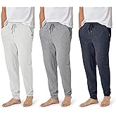 Eddie Bauer 3-Pack Mens Pajama Pants - Cotton Knit Lounge Sweatpants for Men with Pockets | Soft PJ Bottom Sleepwear