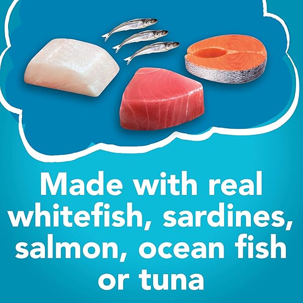 PURINA FRISKIES WET CAT FOOD VARIETY PACK FISH-A-LICIOUS EXTRA GRAVY, PRIME FILETS AND TASTY TREASURES – (PACK OF 32) 5.5 OZ. CANS