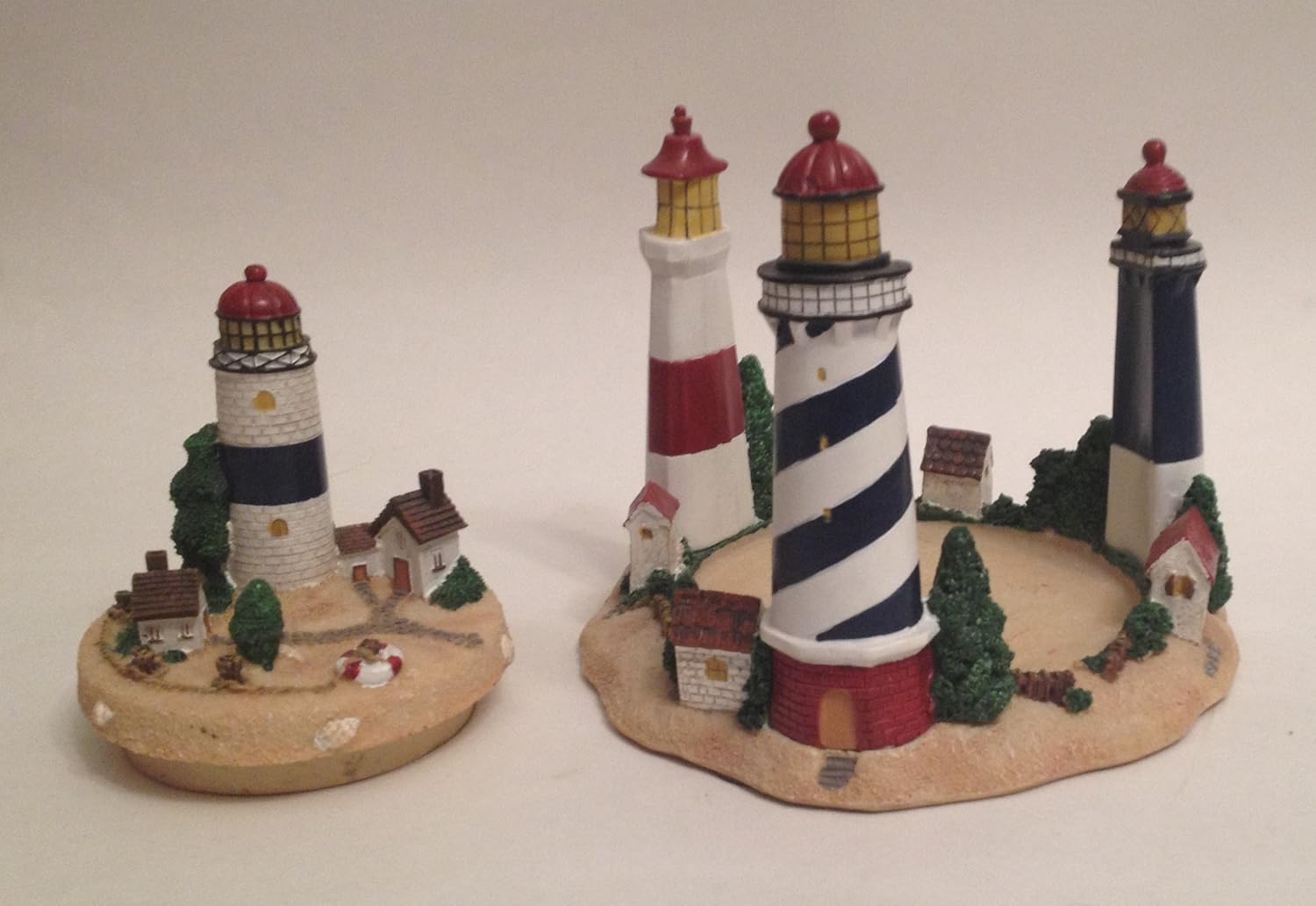 Lighthouse Candle Holder and Topper Yankee Candle Holds Standard 22