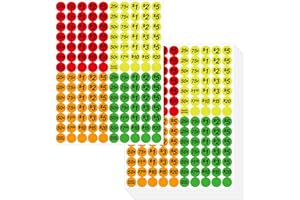 Dreecy 3500 Pcs Yard Sale Stickers Garage Sale Price Stickers Flea Market Pre-Priced Price Tag Labels Stickers in Bright Neon Colors,Yellow Red Green Orange, 3/4" in Diameter