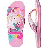 WateLves Girls Flip Flops Toddler Boys Girls Non-Slip Sport Sandals for Beach Swim Pool(Little Kid/Big Kid)