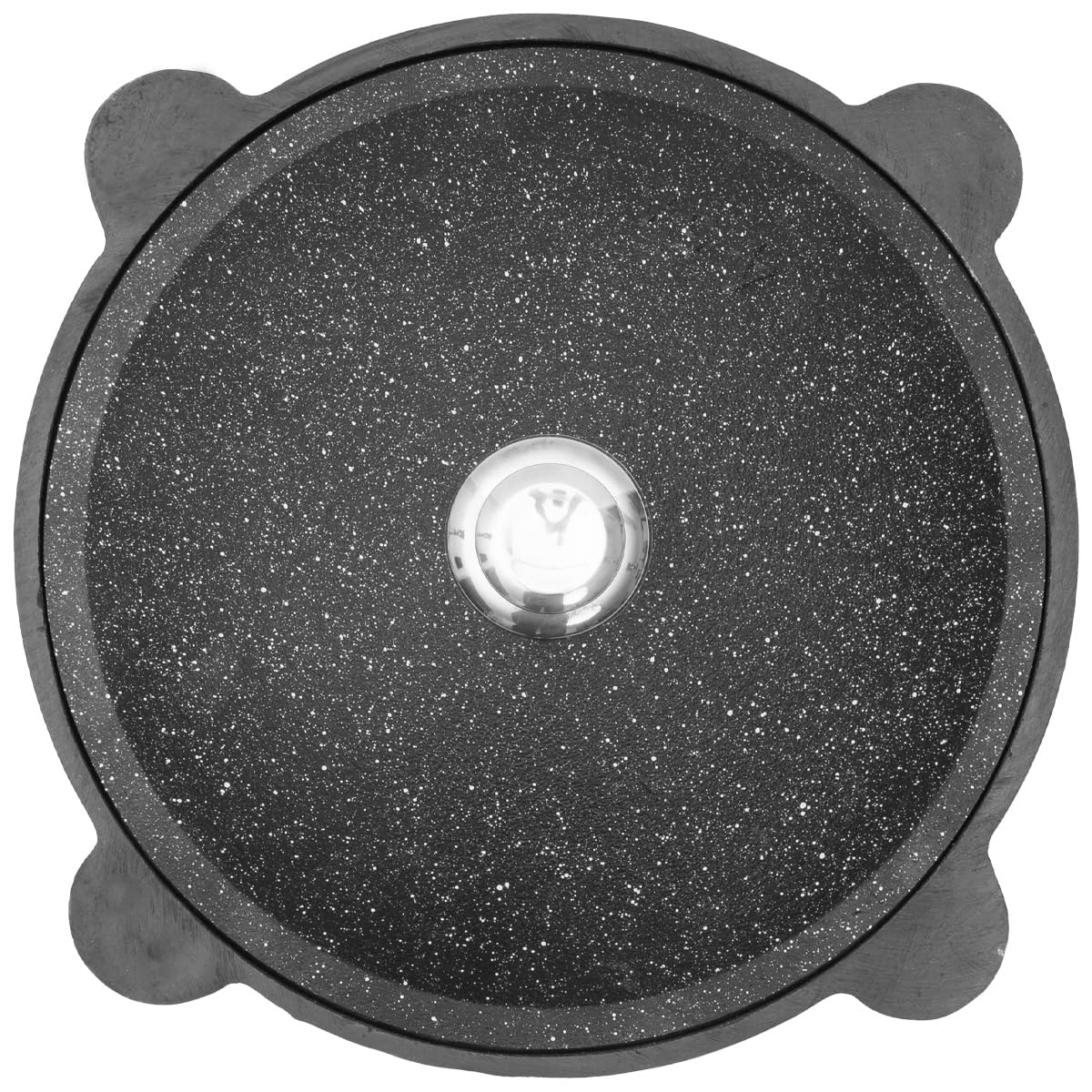 FlameFusion Kazan Topf aus Gusseisen mit Deckel, für Utschak geeignet, Outdoorküche Gulasch Kanone Kasan (10 Liter - flacher Boden) 4